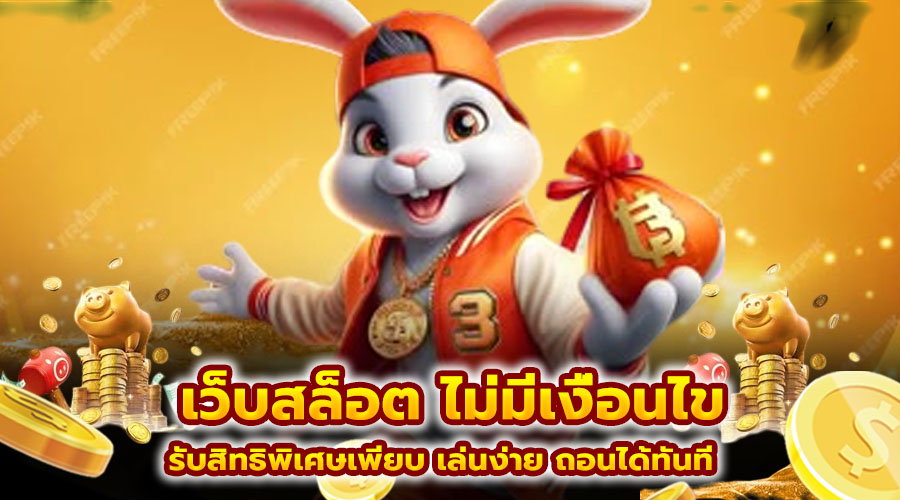 เว็บสล็อต ไม่มีเงื่อนไข